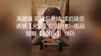 高颜值 眼镜反差婊 揉奶舔舌诱惑【火箭】抠逼自慰~极品翘臀【100 v】  (80)