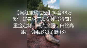 【网红重磅泄密】抖音38万粉，好身材气质女神【行简】重金定制，三点全露，白丝高跟，阴毛多奶子挺 (3)