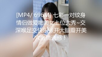 [MP4/ 696M] 七彩一对纹身情侣做爱啪啪女上位大秀~交深喉足交快乐张开大腿瓣开美穴激情诱惑！