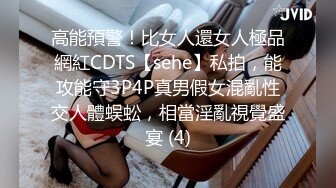 高能預警！比女人還女人極品網紅CDTS【sehe】私拍，能攻能守3P4P真男假女混亂性交人體蜈蚣，相當淫亂視覺盛宴 (4)