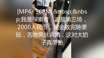 [MP4/ 568M]&nbsp;&nbsp;我是探索者，凌晨第三场，2000人民币，现金数完随便玩，舌吻黑丝调情，这对大奶子真带劲