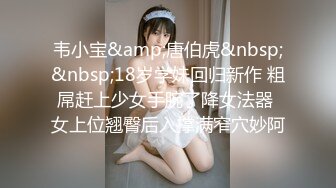 韦小宝&amp;唐伯虎&nbsp;&nbsp;18岁学妹回归新作 粗屌赶上少女手腕了降女法器 女上位翘臀后入撑满窄穴妙阿