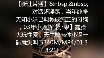 【新速片遞】&nbsp;&nbsp;⚫️⚫️对话超淫荡，当年纯净无知小妹已调教成纯正的母狗，03年小骚货【小果】露脸大玩性爱，天生敏感体小逼一碰就尖叫[5340M/MP4/01:38:21]