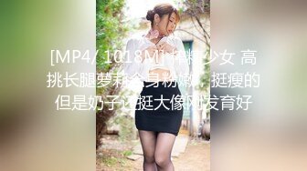 [MP4/ 1018M] 榨精少女 高挑长腿萝莉全身粉嫩，挺瘦的但是奶子还挺大像刚发育好